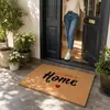 Tapete de chão de palmeira de coco artificial Amazon, capacho estampado para entrada, tapete transfronteiriço, tapete de coco raspador de sujeira, capacho absorvente de água
