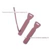 Cabeça de zíper de silicone plástico personalizada de fábrica acessórios para bagagem e roupas cabeça de puxar cartão de puxar criativo aba de puxar nova todas as combinações