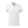 200g Verano Nuevo Hielo Color Puro Solapa Polo de Manga Corta Personalizado Catering Camarero Ropa de Trabajo Estampado con Logotipo