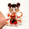Nezha 2 Hebilla Decorativa Linda de Dibujos Animados para Cordones de Zapatos Hebilla Adorno Desmontable para Zapatillas Blancas Estudiantiles Accesorios para Zapatos Deportivos