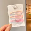 Pinzas laterales estilo dopamina con un toque de alta gama, pinzas delicadas con flecos para niñas, pasadores dulces, pinzas de cocodrilo a la moda