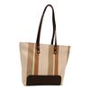 Bolso de Hombro Grande de Capacidad Estilo Coreano para Mujer 2026 Nuevo Modelo Bolso de Mano Simple Rayas Verticales Bolso Tote Casual Bolso de Moda