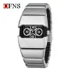 Sanda Comercio Exterior Más Vendido Reloj de Cuarzo Milenio Y2K Moda Luminoso Reloj para Hombre Impermeable Correa de Armadura Multisección Reloj de Pulsera