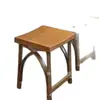 Conjunto de Mesa e Cadeiras Estilo Yuan Ji Yun Jiao para Lanchonete de Café da Manhã, Banqueta de Madeira Maciça, Mesa Comercial para Restaurante de Hot Pot Picante com Macarrão Caracol