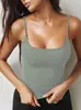 Amazon Verano Leche Deshebrada Correa de Tirantes Base de Especias Estilo Europeo y Americano Ajustado Chaleco Corto Superior Ropa para Mujer