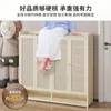 Zapatero Vertical de Alto Estilo para la Entrada Exterior, Zapatero Doméstico Estrecho de Múltiples Capas con Puertas para Uso en el Pasillo