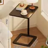 Mesa lateral de sofá, armário lateral, mesa de centro para sala de estar, estante de armazenamento para casa, mesa de cabeceira, mini mesa de chá para varanda