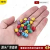 Rolos de tinta de sino colorido DIY transfronteiriços 6-14mm sino de gergelim sino de animal de estimação acessórios de Natal palavra de ferro abertura