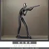 Figuras de arte criativas estilo nórdico, adequadas para exibição em adegas, racks de TV, escritórios, salas de estar e como presentes de casamento para recém-casados
