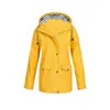 Exportación transfronteriza Amazon wish Chaqueta Otoño e Invierno para Mujer Cortavientos Ropa de Montañismo para Exteriores Chaqueta Impermeable