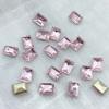 Nova Arte de Unhas Super Brilhante Retangular Fundo Pontiagudo Irregular Diamante Cubo de Gelo Diamante Brilhante Decoração de Unhas Joia Pilha Diamante K9 Decoração de Diamante