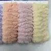 Pelúcia Lagarta Listra Bonita Padrão Minhoca Caxemira Macio Bolha Lã de Lagarta Moda Tecido Feminino