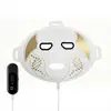 Máscara Facial de Beleza Fotônica Rejuvenescimento da Pele Instrumento de Beleza Luz de 7 Cores Espectrômetro Facial e de Pescoço Terapia com Luz LED Máscara Facial Dispositivo de Máscara Facial