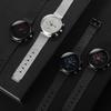 Reloj de Pulsera para Hombre Popular de Fabricante para Comercio Exterior Transfronterizo de Venta Caliente Moda Calendario Tres Ojos Reloj para Hombre Reloj de Cuarzo Correa Milanesa Correa de Malla