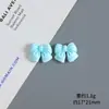 Accesorios de resina de lazo de simulación corbata de lazo esmerilada bolsa de materiales de pegamento de crema para accesorios de funda de teléfono móvil hecha a mano pegamento