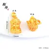 Loja de Ouro Mesmo Estilo Ouro Areia Acessórios DIY Desejoso Tang Monk Gatinho Fada Pingente Pulseira para Mulheres Versátil Acessórios Ouro Areia