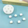 Molde de Silicona de Uva Verde Bolas Redondas Pequeñas para Hacer a Mano Chocolate Casero Maltesers Molde de Horneado de Cocina