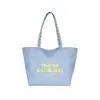 Bolso tote grande de alta moda para mujer, nuevo modelo 2026, bolso de hombro de tela de nailon impermeable, adecuado para ir al trabajo y a clases, uso a doble cara