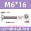Tornillos Torx de Cabeza Plana de Acero Inoxidable 304 con Pasador, Tornillos Torx de Cabeza Avellanada Antirrobo en Stock M2M3-M10