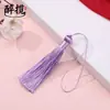Franja Curta e Grossa de 8cm Novo Estilo Exquisite Franja de Seda de Gelo Acessório Pendurado DIY Sachê Marcador de Página Pingente Materiais para Atacado