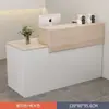 Balcão de bar balcão de caixa loja pequeno simples supermercado loja de roupas sensação de luxo leve alta qualidade balcão de recepção de salão de beleza restaurante