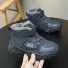 Zapatos de Algodón para Niños 2026 Invierno Nuevos Zapatos de Algodón Funcionales para Exteriores Con Felpa Engrosada Cálidos de Invierno Zapatos de Moda para Niños