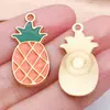 Dibujos Animados 30 Piezas de Fruta de Goteo Piña Fresa Cereza Manzana Sandía Colgante DIY Pulsera Collar Accesorios