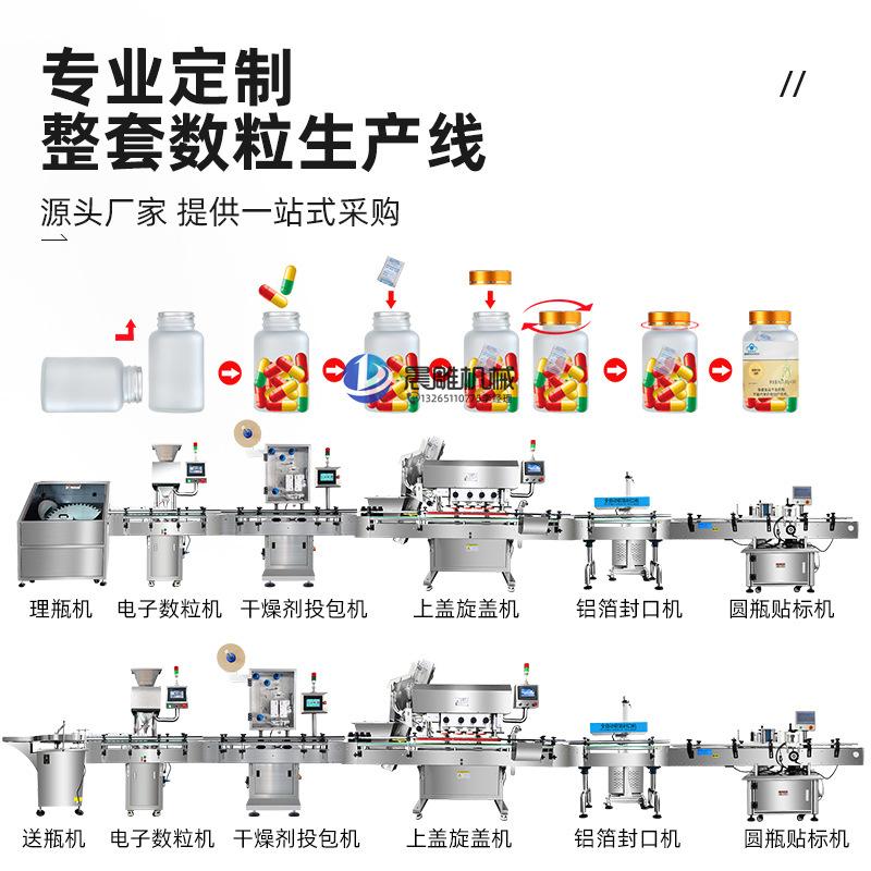 全自动数粒装瓶生产线