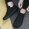 Nuevos Zapatos Transpirables Casuales de Suela Blanda con Punta Ancha para Cruce de Fronteras Zapatos Planos de Senderismo Hormas Anchas Zapatos Tejidos Fly Zapatos Deportivos para Parejas de Fitness