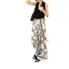 25157 Big Aimei Yiyuan 2025 Verano Nuevo Estilo Moderno Cuello en V Sin Mangas Top Adelgazante Pantalones Sueltos de Pierna Ancha para Mujer Moderno