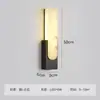Luminária de parede para cabeceira de quarto de mármore transfronteiriça, luminária de parede de designer criativo nórdico para sala de estar, escritório de vendas, saguão, hotel