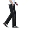 Pantalones Casuales de Verano para Hombre, Delgados de Seda de Hielo, de Secado Rápido, Modernos, Combinan con Todo, Primavera y Otoño, Pantalones Wei Modernos de Marca, Sueltos de Pierna Recta, Pantalones Deportivos