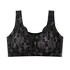 Ropa interior para mujer de mediana edad y ancianos, sujetador sin costuras con broche frontal, chaleco, talla grande, sujetador inalámbrico, popular en TikTok
