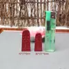 Colgante de token de la Orden de los Cinco Truenos Grabado por Dos Caras con Arena de Cristal Rojo Cinabrio Colgante de la Orden de los Cinco Truenos con Arena de Cristal Rojo de Alto Contenido