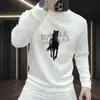 Sudadera para hombre con citas positivas estilo chino: "El futuro es incierto, tú y yo somos ambos caballos negros." De manga larga, forro polar, grueso, adecuado para usar como prenda exterior o como capa base