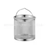Olla para Filtrar Aceite de Acero Inoxidable 304 Explosiva Transfronteriza Freidora Olla Doméstica para Filtrar Separador de Residuo de Aceite Tanque para Cerdo Olla de Almacenamiento de Aceite