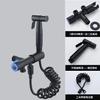 Pistola rociadora de inodoro de acero inoxidable 304, adecuada para pistola de agua presurizada, lavadora, limpieza de inodoro, boquilla para lavadora de inodoro