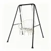 Silla Colgante Mecedora Interior y Exterior Hamaca Cuna Perezosa Cama de Red para Adultos Cesta Colgante Silla Cuna para Balcón del Hogar Silla Popular