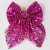 Nuevo Tejido de Lentejuelas de Color Sólido Hecho a Mano Explosiones Ángulo Piao Lazo Moda Accesorios para el Cabello Infantiles Europeos y Americanos Lindos Diarios
