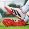 Zapatos de fútbol transfronterizos para hombres, mujeres y niños, tacos cortos MG, tacos TF para césped artificial, calzado deportivo para entrenamiento en campus para jóvenes estudiantes