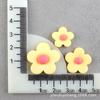 Acessórios de Cabelo, Presilhas de Cabelo, Flor de Cinco Pétalas de Resina DIY, Tamancos, Materiais para Capa de Celular, Flores Pequenas Foscas, Acessórios de Decoração DIY com Creme