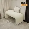 Banqueta para Cambiar Zapatos para Entrada de Casa, Banqueta de Entrada de Alta Gama, Banco Largo para Sala de Estar, Sensación de Lujo Ligero y Alta Gama, Banco al Pie de la Cama