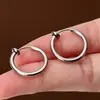 Pendientes de clip sin perforación plata de ley S925 moda lujo ligero alta gama aretes simples versátiles accesorios para orejas sin perforar venta al por mayor