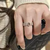 Nuevo Anillo de Corte de Lujo Retro de Alta Gama Estilo Chino, Anillo de Amatista Estilo Antiguo para Mujer