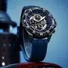Reloj Marca HONMIN para Hombre Casual al Aire Libre Multifuncional de Cuarzo Luminoso Resistente al Agua con Esfera Grande para Hombre