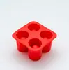 Moldes para cubitos de hielo creativos transfronterizos, lindos moldes para helado para niños, moldes artísticos de silicona para presionar palitos, moldes DIY fáciles de desmoldar