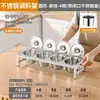 Caja de condimentos de acero inoxidable con compartimentos para condimentos, mermelada e ingredientes en polvo para hielo, adecuada para puestos