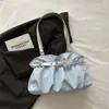 Bolsa de mano de moda retro elegante de nicho de verano 2026 para mujer, Bolso de hombro casual para debajo del brazo