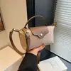 Bolsa Mini de Nylon de Alta Qualidade para Mulheres, Bolsa Transversal de Ombro Elegante e Versátil, Bolsas Pequenas Versáteis de Mão