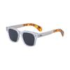 Versátiles Nuevas Gafas de Sol Cuadradas de Moda Europeas y Americanas para Hombre, Personalidad Retro, Gafas de Sol de Alta Gama para Protección Solar al Aire Libre para Hombre, Transfronterizo